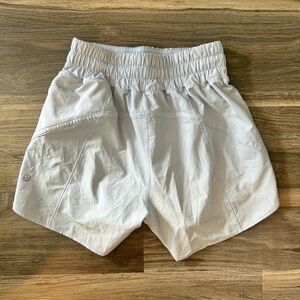 Lululemon Athletica Hotty Hot 4in Light Blue Shorts